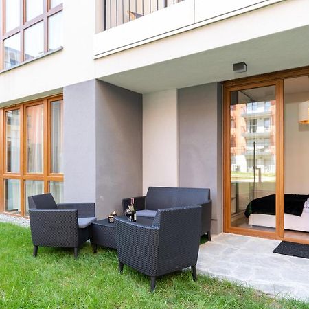 New Apartment, Private Patio Cracovia Esterno foto